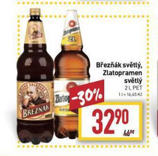 Billa Pivo březňák nabídka