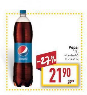 Billa Pepsi nabídka