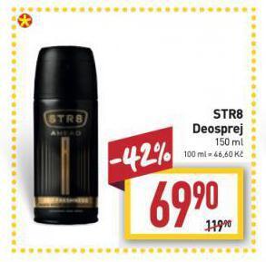 Billa Str8 deosprej nabídka