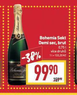 Billa Bohemia sekt nabídka