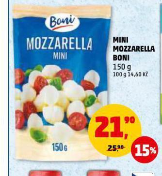 Penny Market Mini mozzarella nabídka