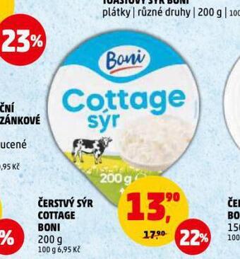 Penny Market Cottage čerstvý sýr nabídka