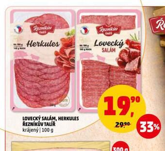 Penny Market Lovecký salám nabídka