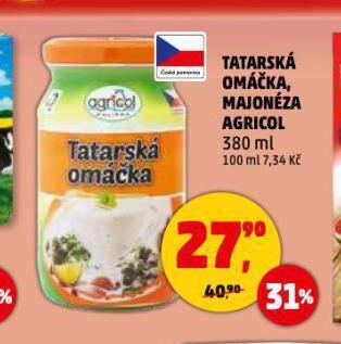 Penny Market Tatarská omáčka nabídka