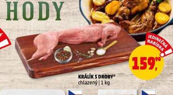 Penny Market Králík s droby nabídka