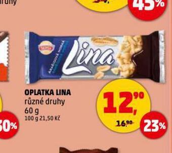 Penny Market Oplatka lina nabídka