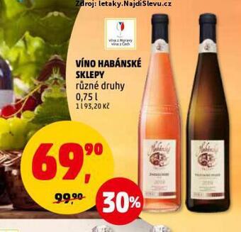 Penny Market Víno habánské sklepy nabídka