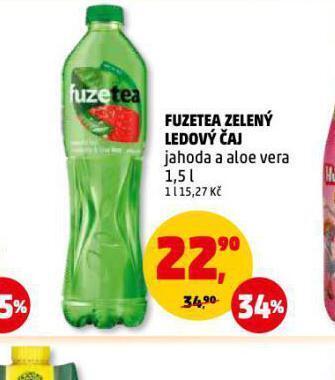 Penny Market Fuzetea zelený ledový čaj nabídka