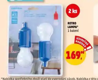 Penny Market Retro lampa nabídka