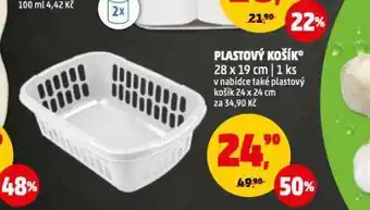 Penny Market Plastový košík nabídka