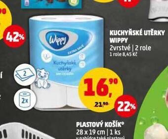 Penny Market Wippy kuchyňské utěrky nabídka