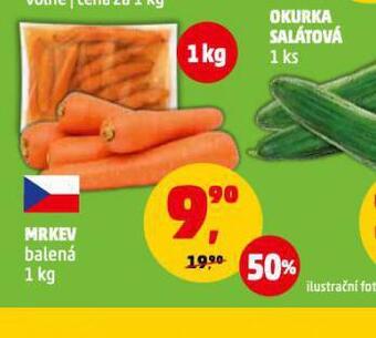 Penny Market Mrkev nabídka