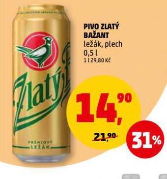 Pivo zlatý bažant