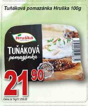 Hruška Hruška tuňáková pomazánka 100g nabídka