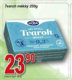 Hruška Olma tvaroh měkký 250g nabídka