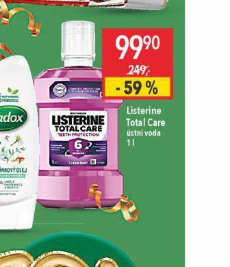 Globus Listerine total care ústní voda nabídka