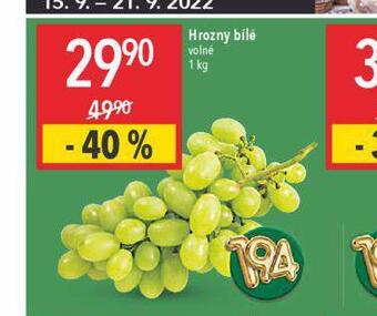 Globus Hrozny bílé nabídka