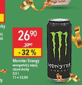 Globus Monster energy nabídka