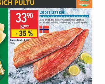 Globus Losos filet s kůží nabídka