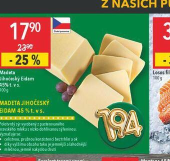 Globus Madeta jihočeský eidam 45% nabídka