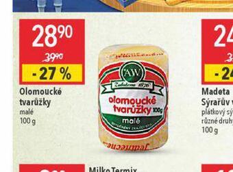 Globus Olomoucké tvarůžky nabídka