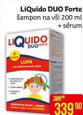Teta Liquido duo forte šampon na vši 200 ml + sérum nabídka