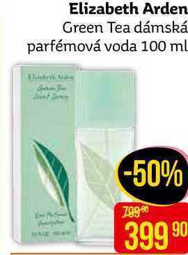 Teta Elizabeth arden green tea dámská parfémová voda 100 ml nabídka