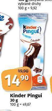 Coop Kinder pinguí nabídka
