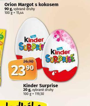 Coop Kinder surprise nabídka