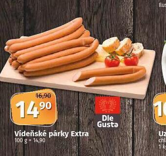 Coop Vídeňské párky extra nabídka