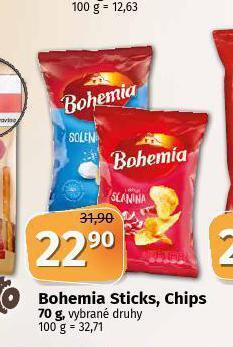 Coop Bohemia sticks, chips nabídka