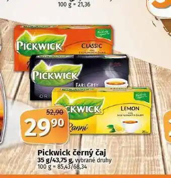 Coop Pickwick černý čaj nabídka