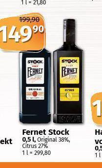Fernet stock