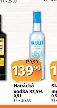 Coop Hanácká vodka nabídka
