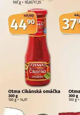 Coop Otma cikánská omáčka nabídka