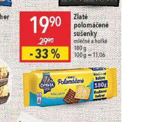 Globus Zlaté polomáčené sušenky nabídka