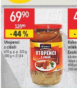 Globus Utopenci s cibulí nabídka