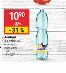 Globus Korunní ochucená nabídka