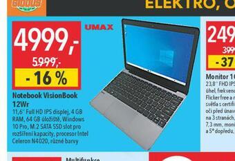 Globus Notebook umax 11,6" nabídka