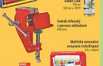 Svěrák dílenský s pevnou základnou