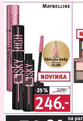 Rossmann Maybelline řasenka nabídka