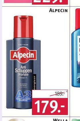 Rossmann Alpecin šampon nabídka