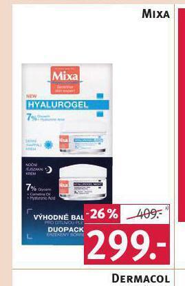 Rossmann Mixa krém nabídka