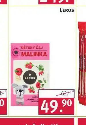 Rossmann Leros čaj nabídka