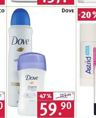 Rossmann Dove deodorant nabídka