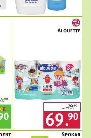 Rossmann Alouette toaletní papír nabídka