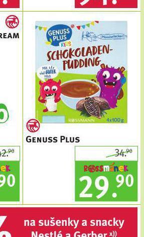 Rossmann Genuss plus nabídka