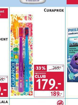 Rossmann Curaprox zubní kartáček nabídka