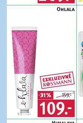 Rossmann Ohlala zubní pasta nabídka
