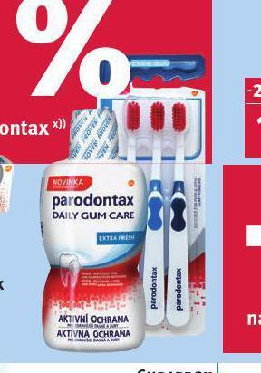 Rossmann Parodontax zubní kartáček nabídka